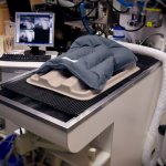 Radiographic Patient Positioner with Warming Blanket