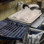 Radiographic Patient Positioner with Warming Blanket